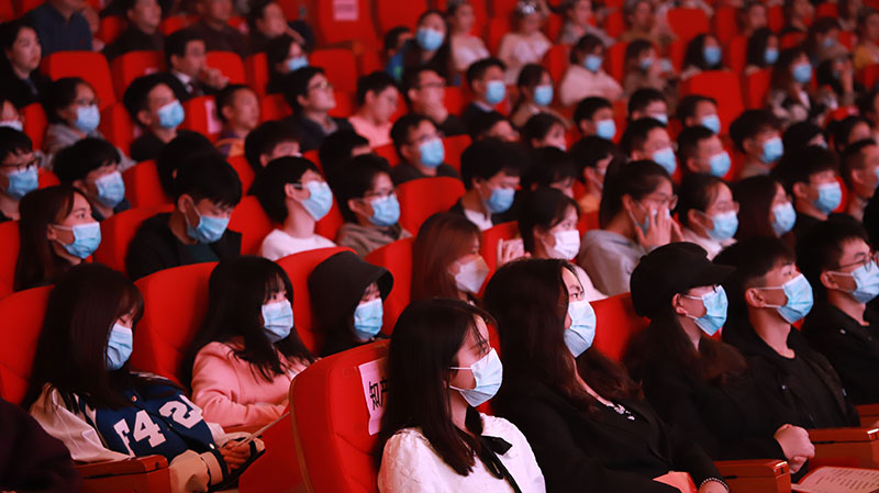 現場觀眾。重慶理工大學供圖