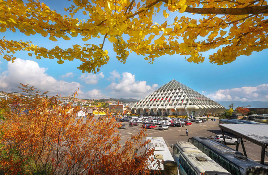 仙女山游客接待中心建筑。武隆景區供圖