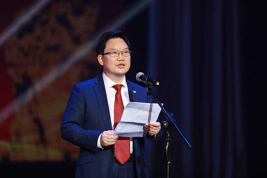 重慶理工大學黨委書記康騫。向詩佳攝