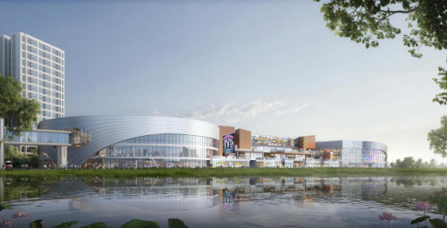 永川·愛情廣場項目效果圖。愛情地產供圖