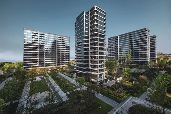 重慶融創壹號院交付實景圖。融創供圖