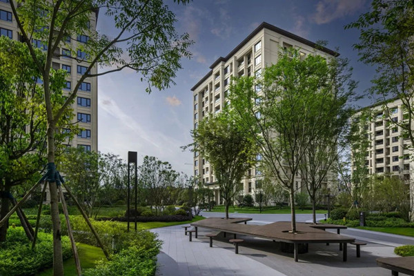 瀚林學府交付實景圖。融創供圖