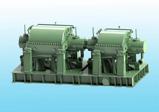 2022年6月成功簽訂9200余萬元CO2壓縮機和氨壓縮機訂單，實現CO2壓縮機市場零的突破。重通集團供圖