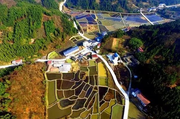 冷水鎮風光 ?圖：石柱發布