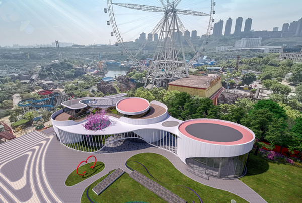 效果圖。兩江新區社會保障局供圖