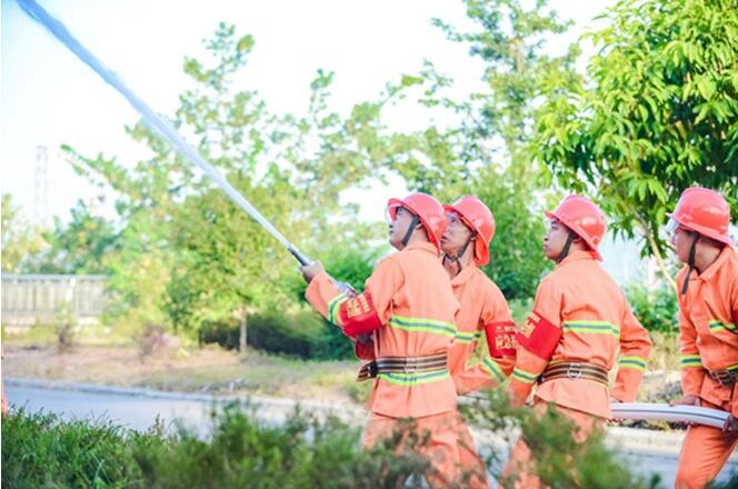 應急演練。重慶交運集團物資公司供圖