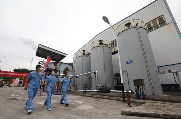 重慶高速集團首個瀝青產業園投產。重慶高速集團供圖