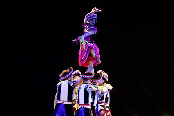 舞蹈作品《銅鈴隨想》。胥世鵬攝