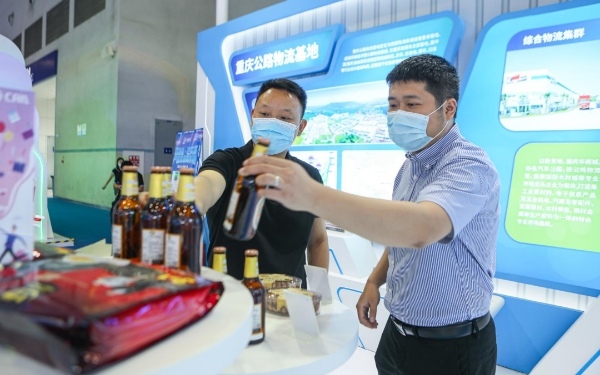 展會現場。方霞攝