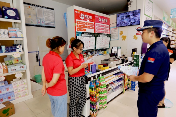 宣傳現場。云陽縣消防救援大隊供圖