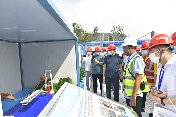 觀摩會現場。中建股份供圖