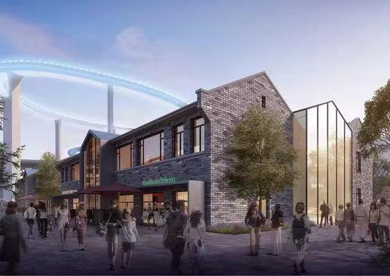 銅元局重慶時光小鎮項目效果圖。重慶市住建委供圖