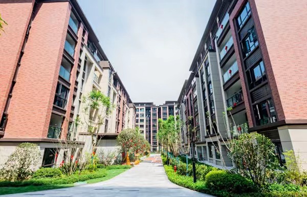 交付實景。天地源水墨江山供圖