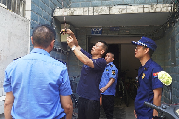 整治現場。雙橋經開區消防救援大隊供圖