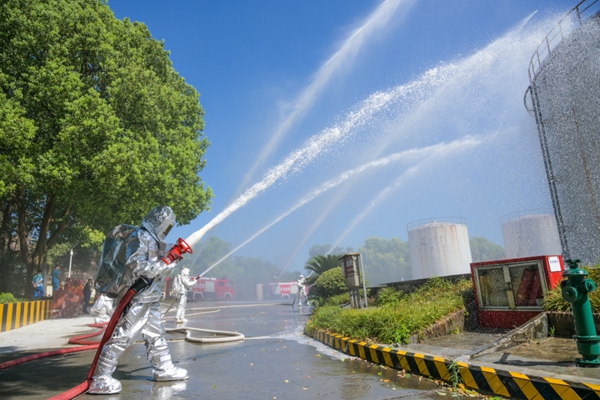 演練現場。永川區消防救援支隊供圖