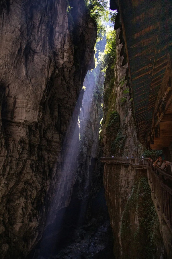 武陵山大裂谷景區。景區供圖