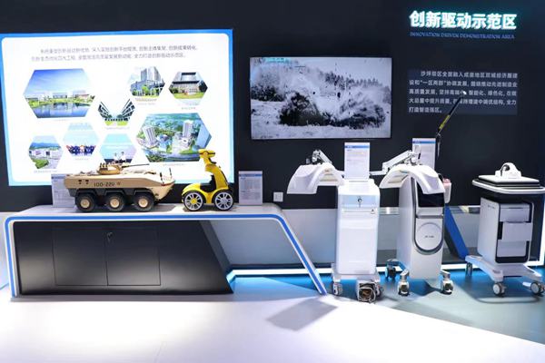 展品展示。胥世鵬攝