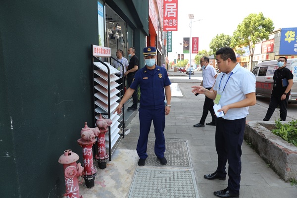 檢查現場。潼南區消防救援支隊供圖