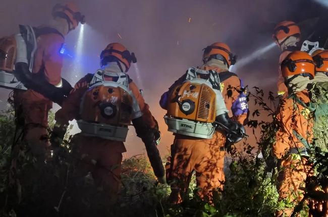 救援現場。