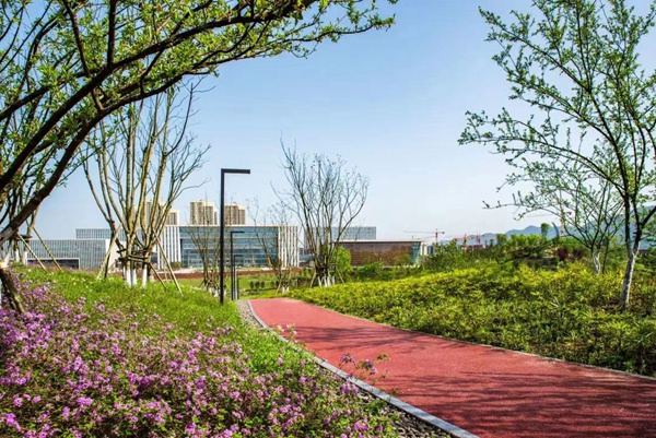 五云湖公園。林同棪國際供圖