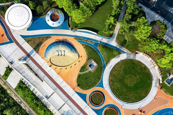 九龍灘廣場。林同棪國際供圖