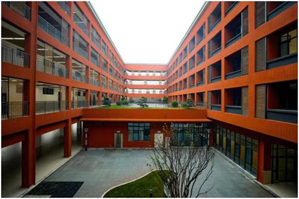 校園一角。雷鍵攝