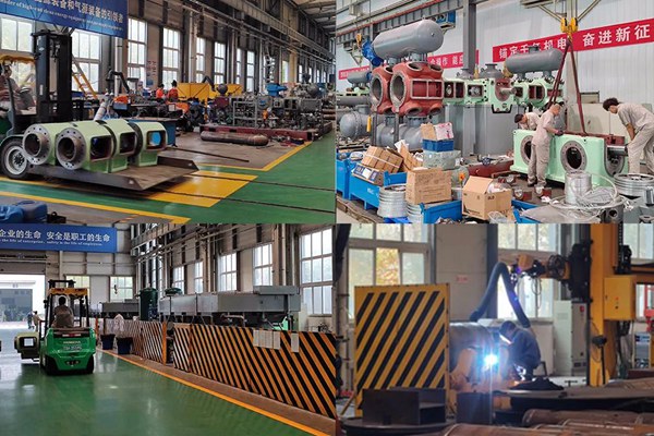 氣壓公司爭分奪秒趕制中石化、廣安宏源等共計4000余萬元訂單產品，集全公司之力把耽擱的時間搶回來、把影響的工期奪回來，保障完成全年目標任務不受影響、不打折扣。重慶機電集團供圖