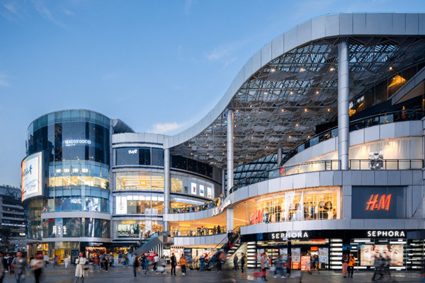 龍湖北城天街。龍湖集團供圖