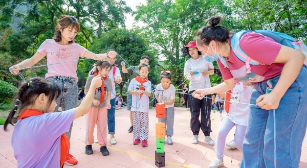 活動現場。巴南團區委供圖