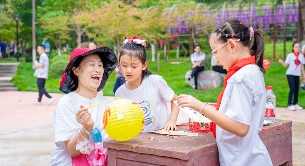 活動現場。巴南團區委供圖