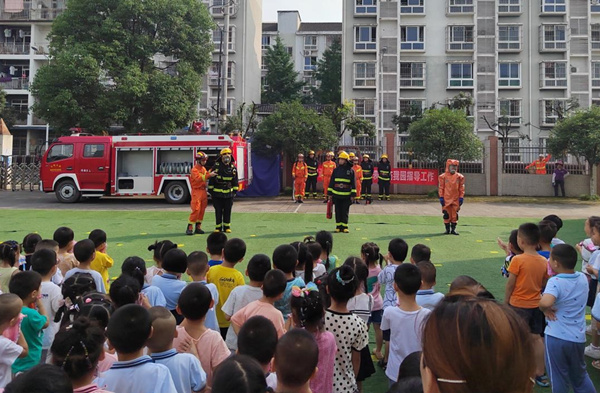 演練現場。伍雪萍攝
