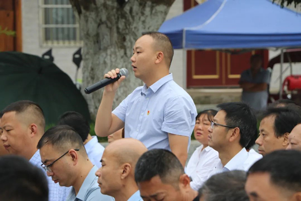 互動訪談環節。潼南區委宣傳部供圖