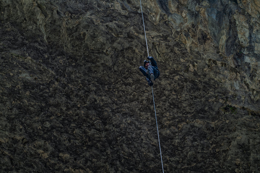 重慶特警2022年水陸兩棲專訓現場。