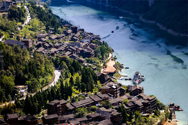 龔灘古鎮。張坤琨攝