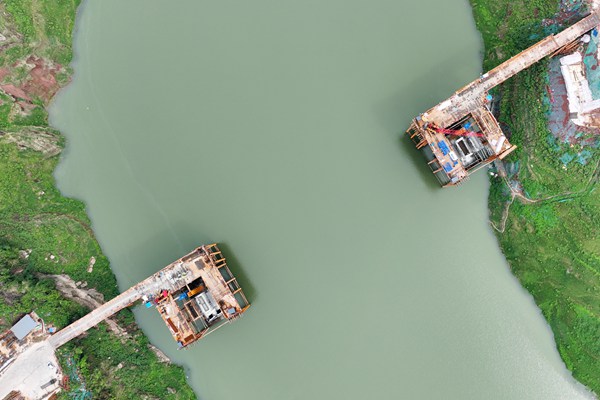 施工現場。趙軍攝