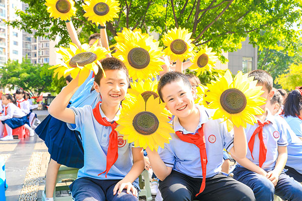 活動現場。魯能巴蜀小學供圖