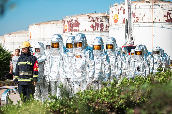 演練現場。重慶市消防救援總隊供圖