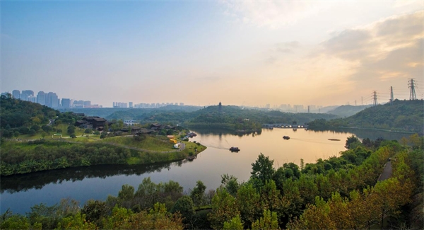 重慶園博園。徐琴攝