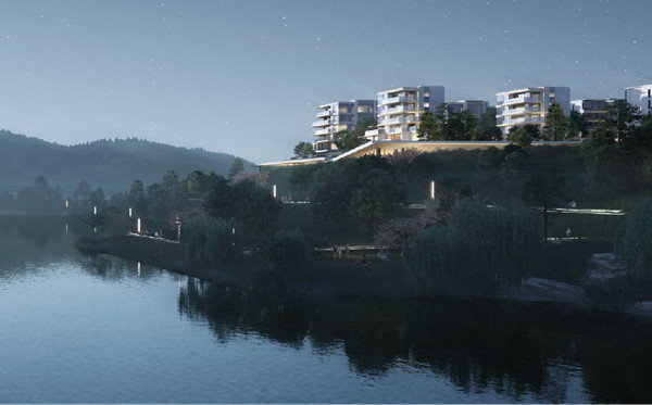 中央公園悅府意境圖。華潤置地供圖