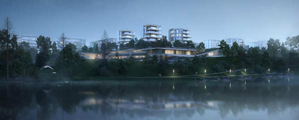 中央公園悅府意境圖。華潤置地供圖