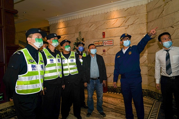 檢查現場。南岸區消防救援支隊供圖