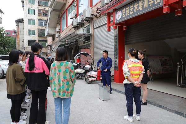 培訓現場。秀山縣消防救援大隊供圖