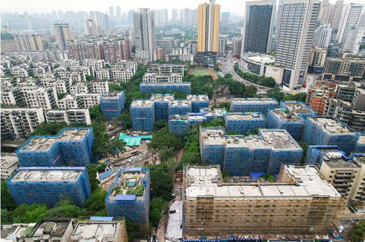 民主村片區城市更新項目。九龍城市更新公司供圖