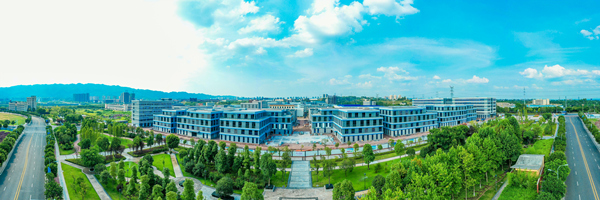 已建成的西部（重慶）科學城江津片區中科（重慶）智慧產研城項目。白巧玲攝