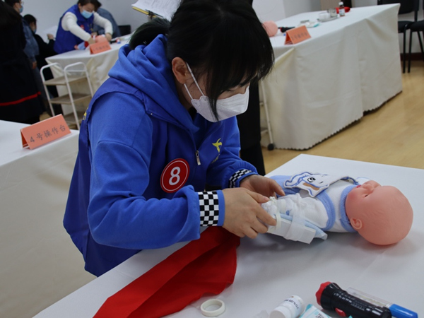 比賽現場。重慶高新區政務服務和社會事務中心供圖