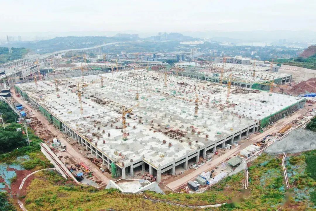 重慶軌道交通18號線。圖片：大渡口報