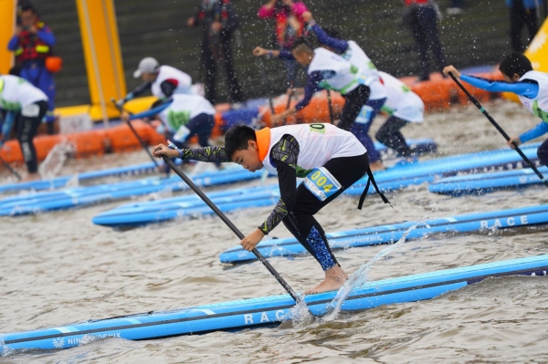 2022年全國漿板錦標賽比賽現場。賽事組委會供圖