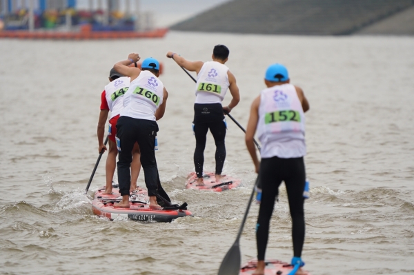 2022年全國漿板錦標賽比賽現場。賽事組委會供圖