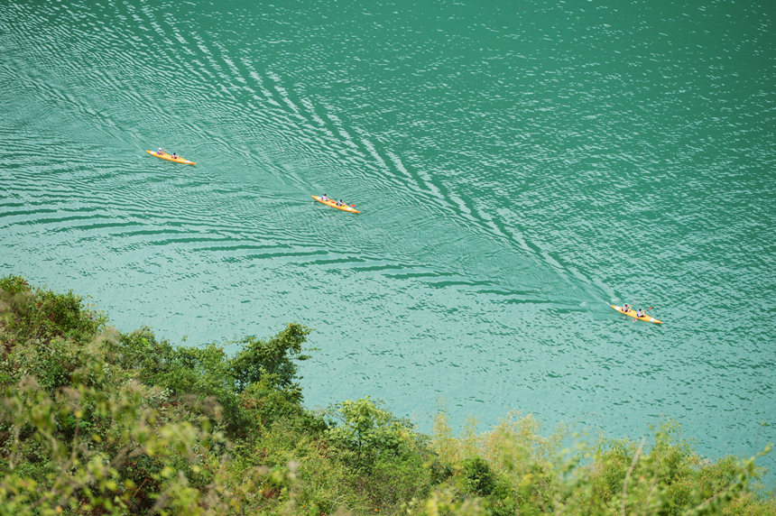 運動員在比賽中。