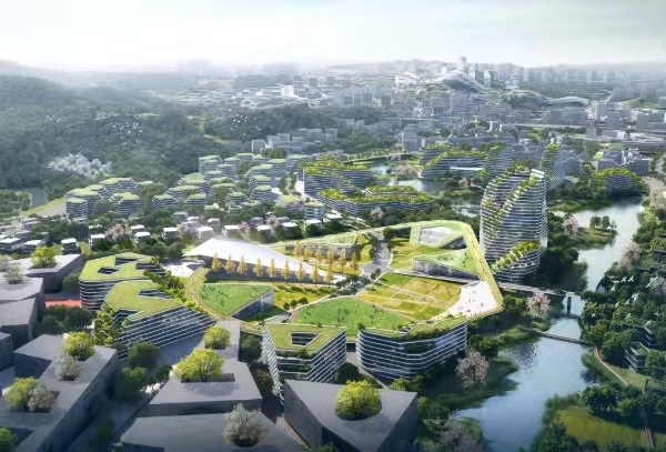 惠民片區城市設計。智慧總部新城公司供圖